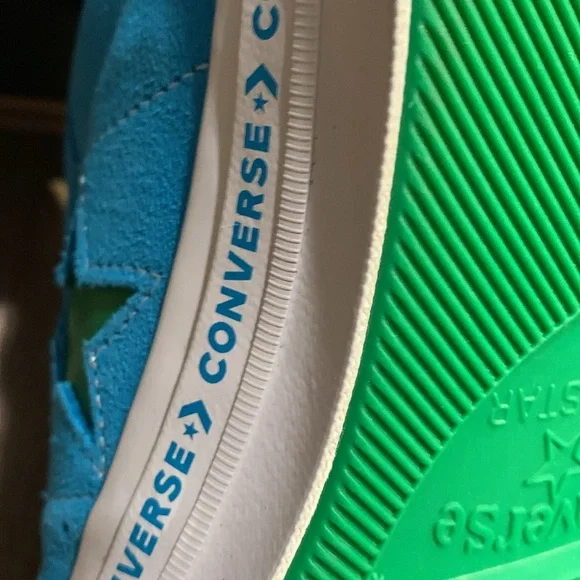 Converse men’s sz 9 women’s sz 11 nib one star OX Hawaiian ocean/jolly g… - Picture 9 of 14